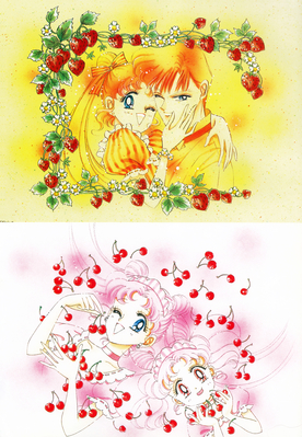 Usagi, Chibi-Usa, Mamoru
ISBN: 4-06-324519-5
