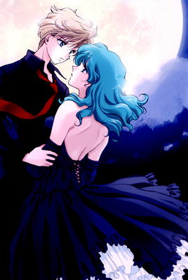 Haruka & Michiru
"Cry for the Moon"
Limited Edition Postcard
Mario Yamada - 2008
