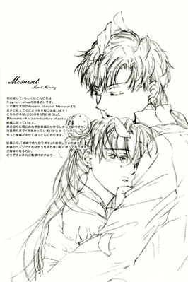 Tsukino Usagi & Seiya Kou
-Secret Memory- Moment
by Fragrant Olive
