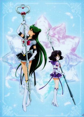 Eternal Sailor Pluto & Eternal Sailor Saturn
Tower Records
Sailor Moon Eternal Promo Clear Files 2021
